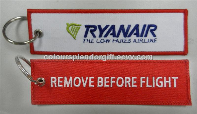 Ryanair Remove Before Flight Luggage Keychain