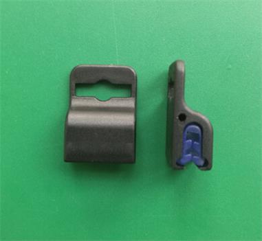 Color Plastic ID Badge Holder Clip GREEN