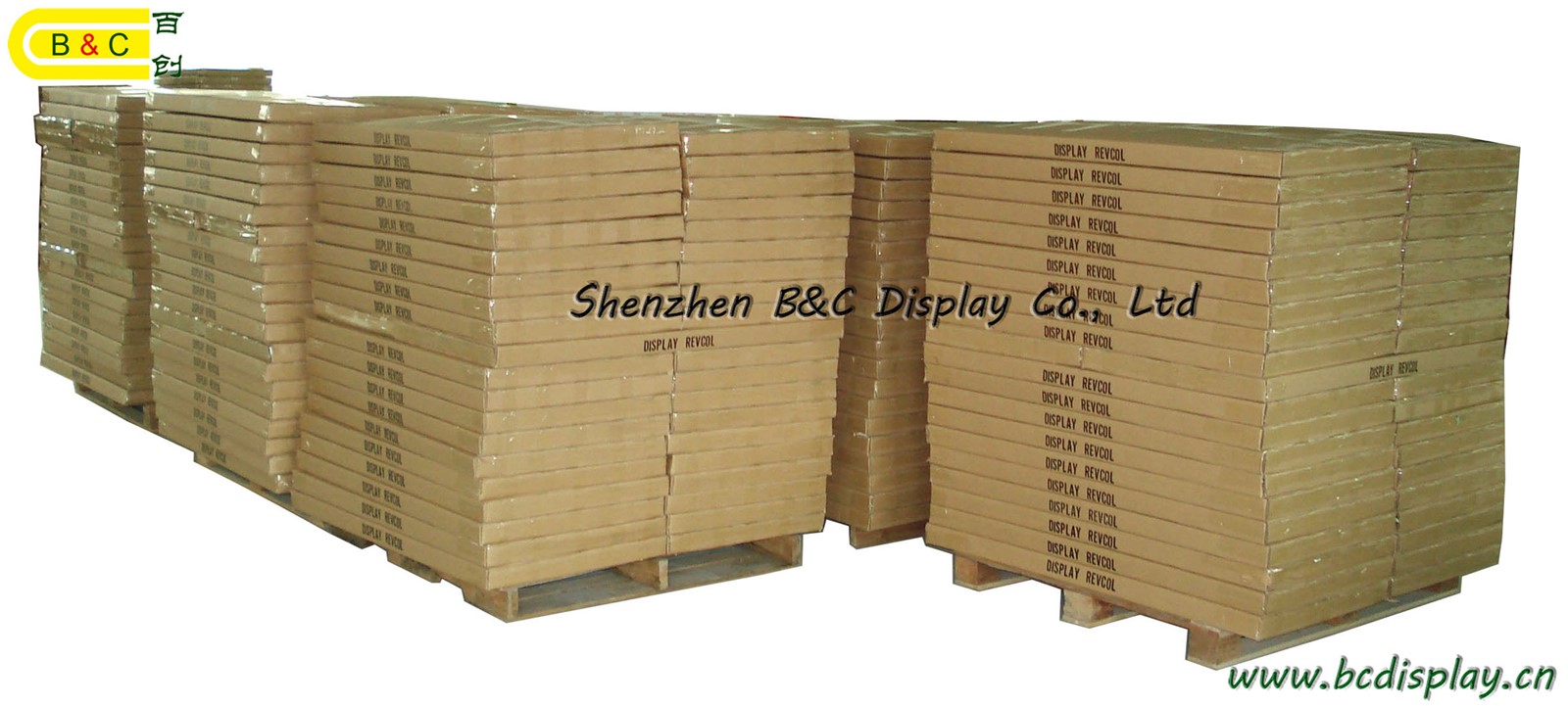 High quality with cheap price Cardboard Floor Display for Ink BoxBCA002