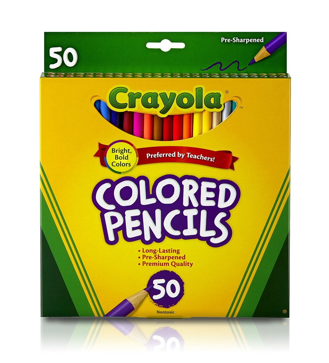 Crayola 50ct Long Colored Pencils (68-4050)