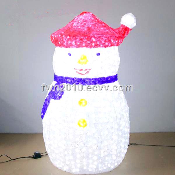 H:1.8m W:1.1m 3d outdoor fat snowman for Xmas decorative