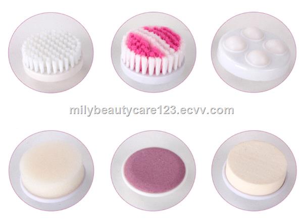 electric waterproof facial cleansing brush hs8081