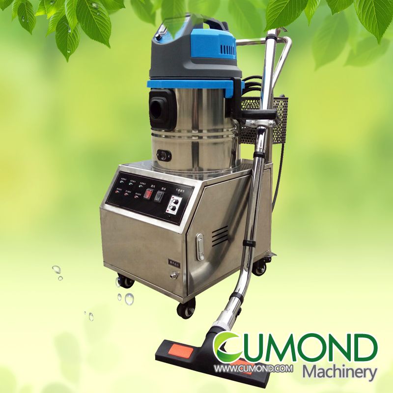 Mobile steam car washer machine with vacuum cleaner