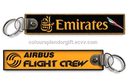 Emirates Airlines Remove Before Flight crew tags