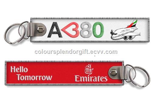 Emirates Airlines Remove Before Flight crew tags