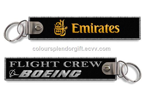 Emirates Airlines Remove Before Flight crew tags
