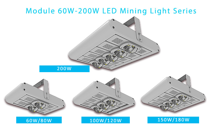 Waterproof IP67 100lmw ra80 pf095 cool white 6000k 5 years warranty led flood light 100W