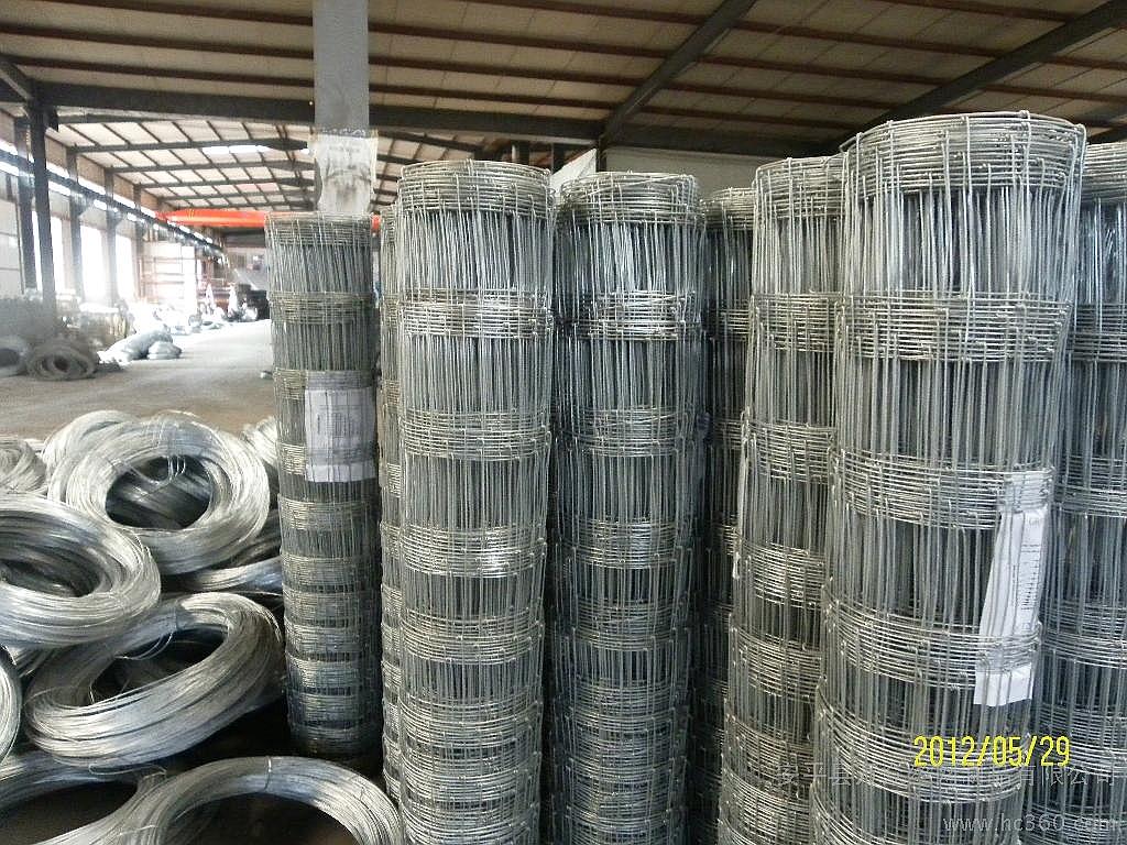 245m8ft galvanized sheep netting grassland fence horse fencing for USA