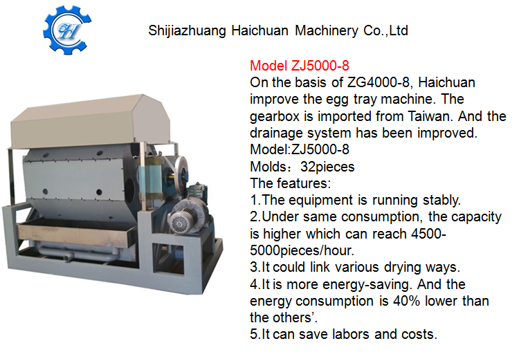 2016 automatic egg tray machine waste paper making machine