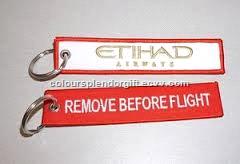 Etihad Airways Remove Before Flight Keychain