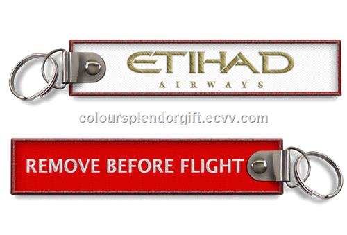 Etihad Airways Remove Before Flight Keychain