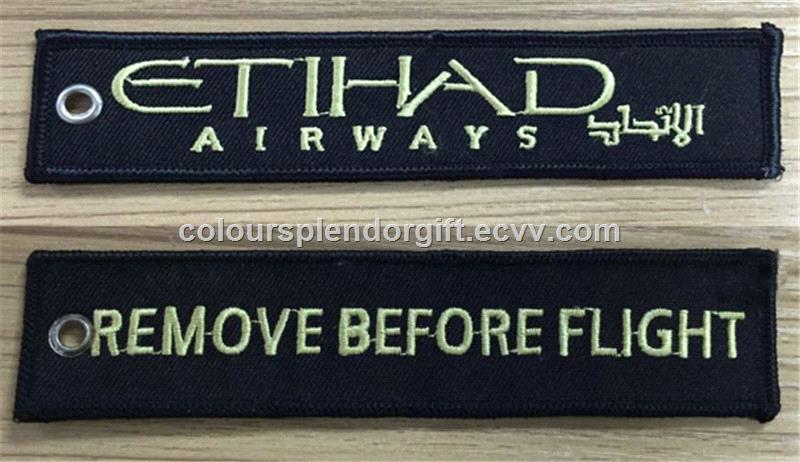 Etihad Airways Remove Before Flight Keychain
