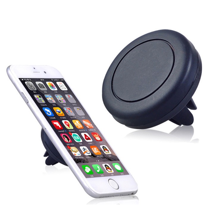 Universal magnetic air vent mount car phone holder