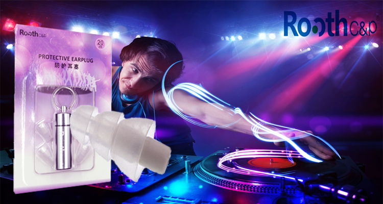 Rooth CP High Fidelity ear plugs for DJ environment