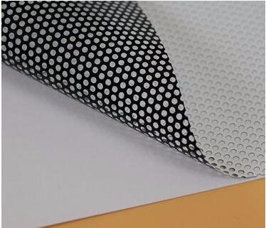 High Quality Printing Material Economical Trilayers 70gsm 120micron One Way Vision For UV