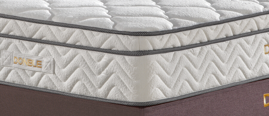 Best selling pillow top pocket spring latex mattress