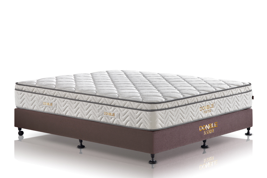 Best selling pocket spring mattress with latex