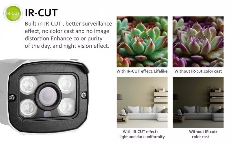 Outdoor Wireless WiFI HD 1080P IR Night Vision IP Bullet Camera ONVIF