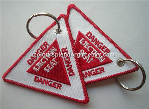 Rescue Arrow Aviation Embroidered Keychain Airplane Aircraft