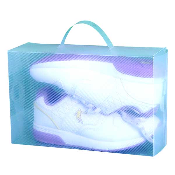 Clear Baby Shoe Box with Handle