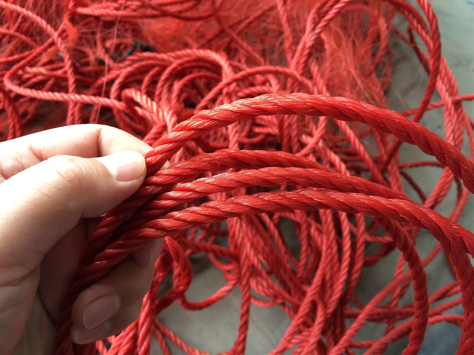 Plastic PET rope filament machine monofilament extruder