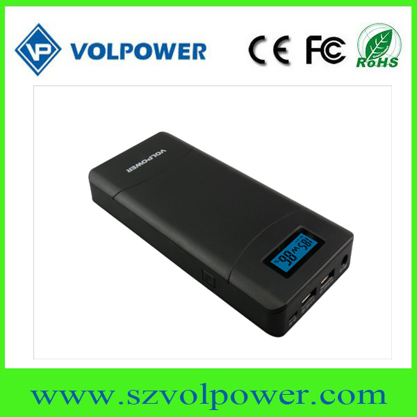 Notebook power bank Volpower P65 in high capacity 15600mAh and reasonable price