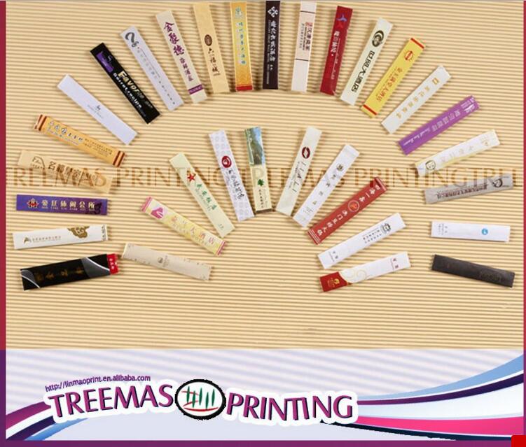 Chopsticks Wrapper And Toothpick Wrapper Printing