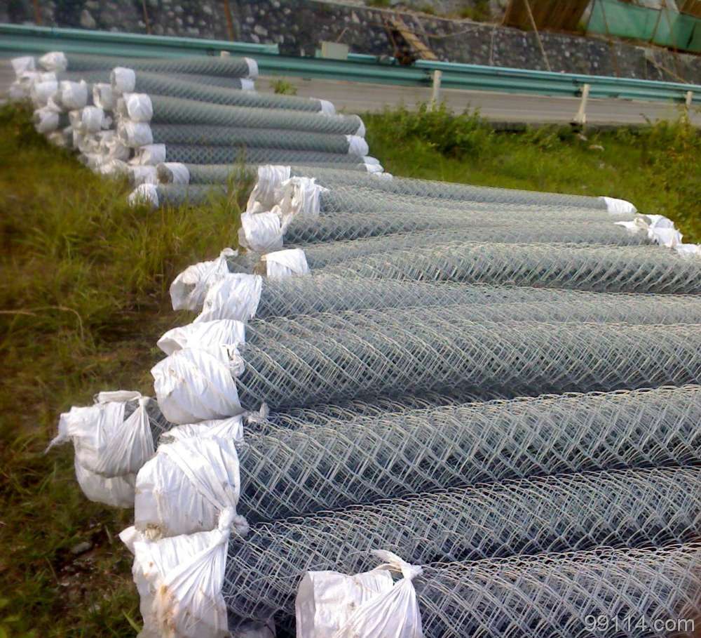 heavy duty zinc coating and pvc coated chain link fence
