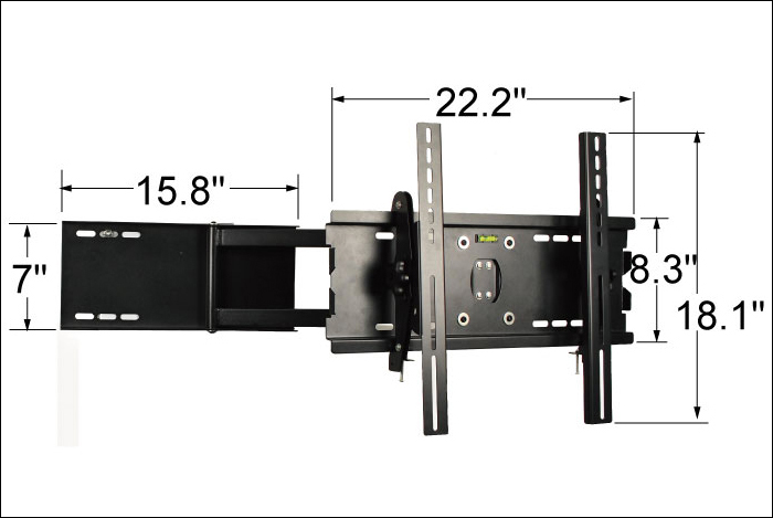 X0560A easy adjust tv wall mount brackets