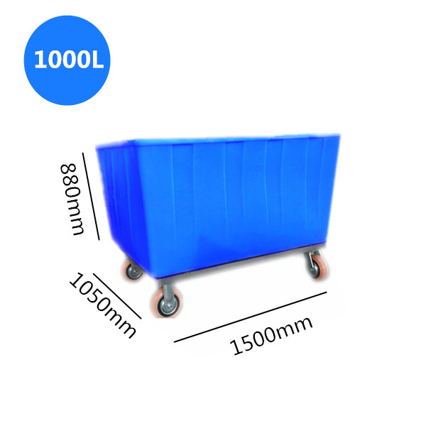 wholesale China professional plastic laundry trolley with super quality and competitive price