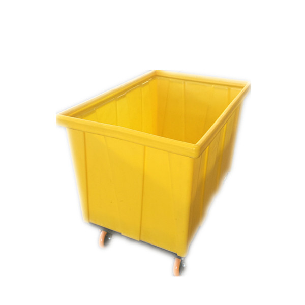 China professional custom designed plastic laundry trolley for linens collectingdistributing