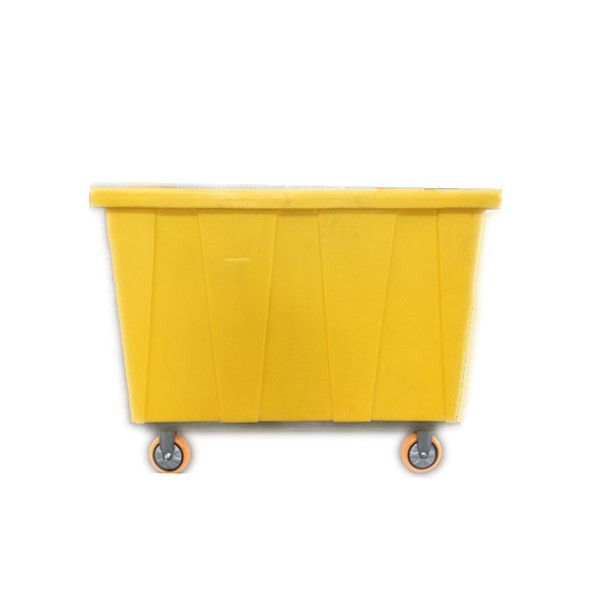 China professional custom designed plastic laundry trolley for linens collectingdistributing