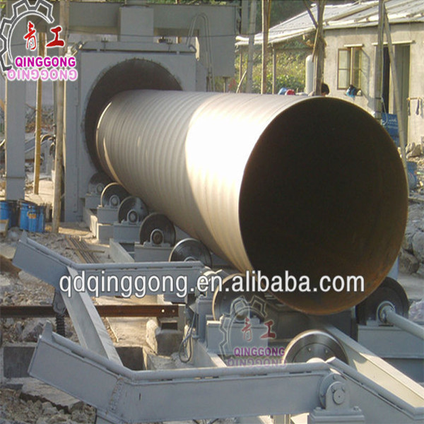 Customized Cleaning Machine Pipe Shot Blasting Abrator Surface Derust