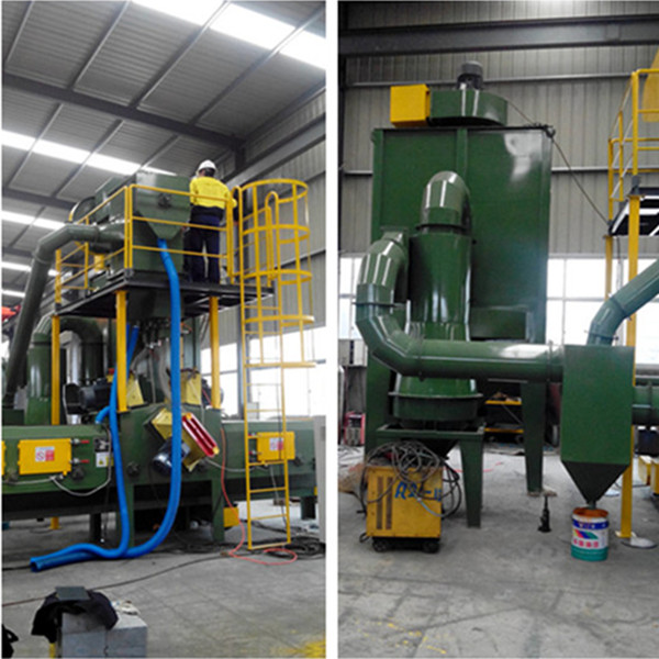 Cheap Price Through Shot Blasting Machine Polishing Blasting Abrator