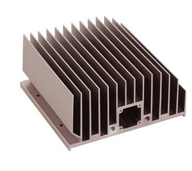 Rectangle Shape Aluminum Stamping Parts of Fin Heatsink