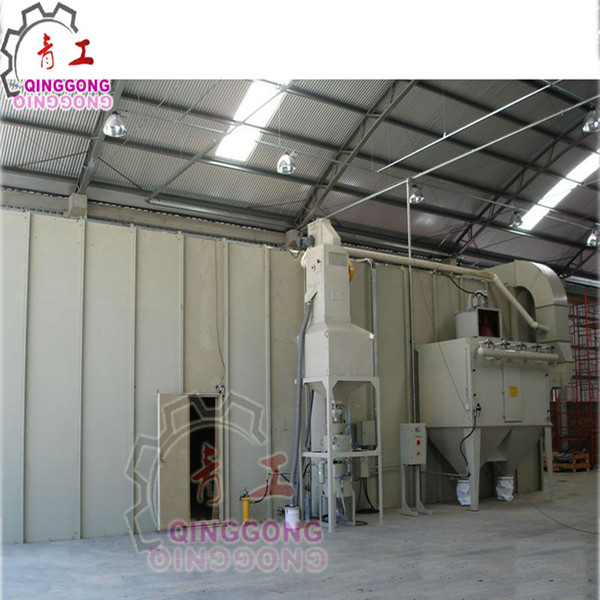 Top Quality Steel Structure Shot Blasting Machine Sand Blast Room