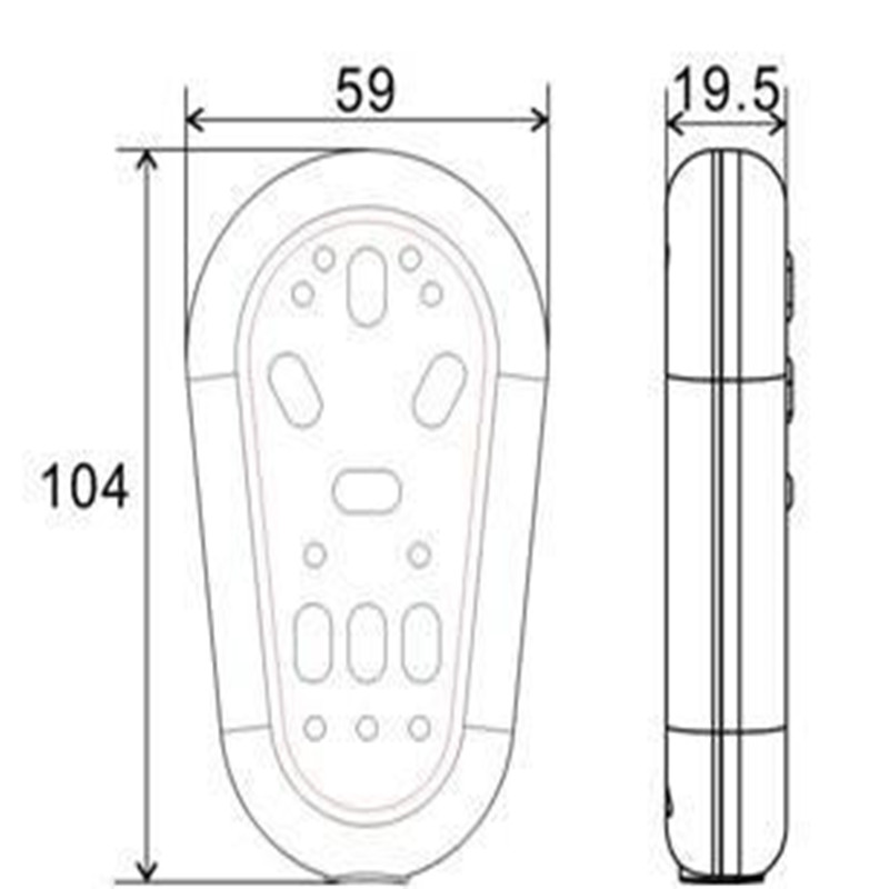 Massage Lift Armchair Electric Adjustable Mattress Bed Base Flame Lifting Handle Control Accessories