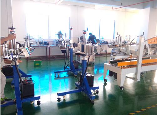 T250000 Electric hot full automatic bottle linear sleeve labeling machine