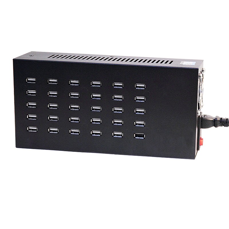 Quick Charge 400W 80A 30 Ports USB Desktop Charging Station Wall Tablet PC Charger