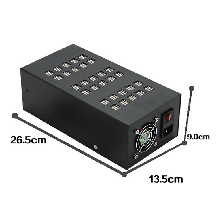 60 Ports 300 Watts Desktop Rapid Industrial USB Wall Charger Adapter for Smart Phones Tablet PC