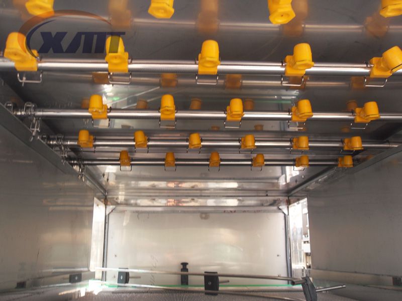 spraying cooling machine system for bottles and cansbottle warming machine