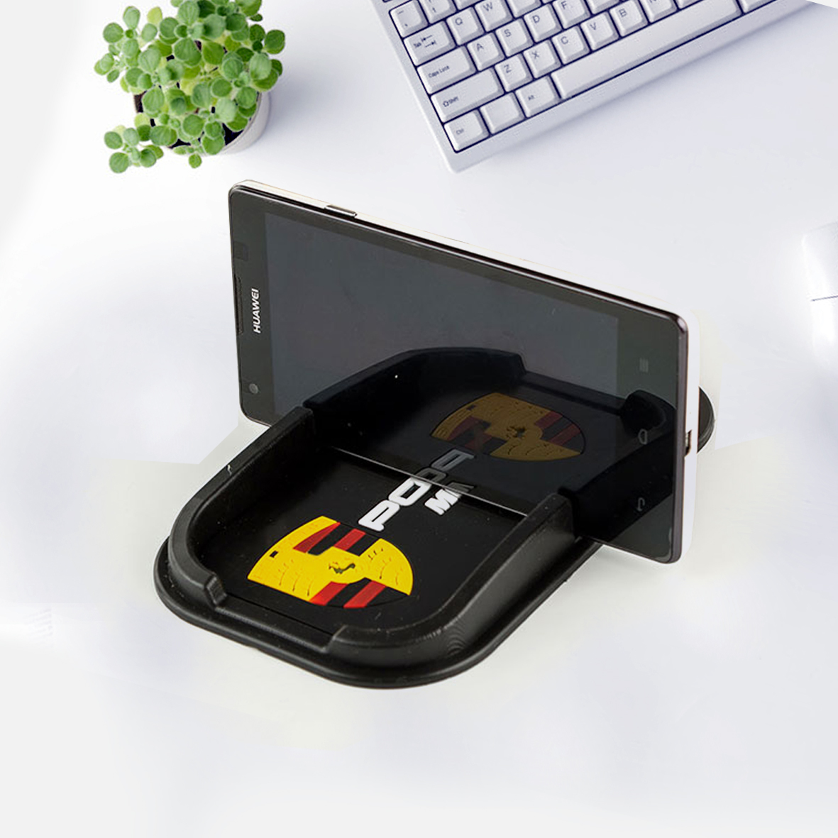 Custom promotional car dashboard sticky silicone anti slip pad