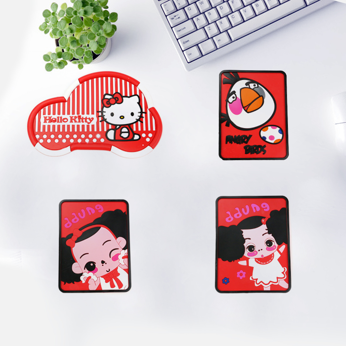 Custom promotional car dashboard sticky silicone anti slip pad