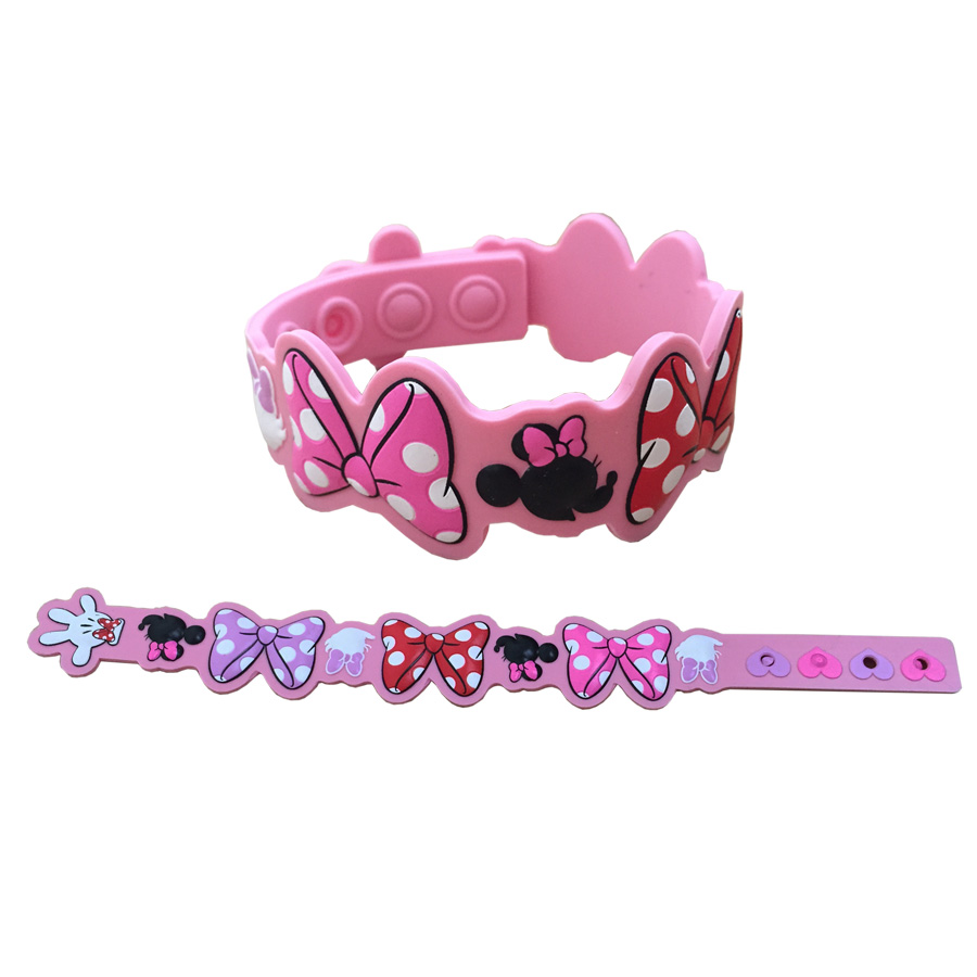 custom cartoon silicone wristband promotional items for 2016