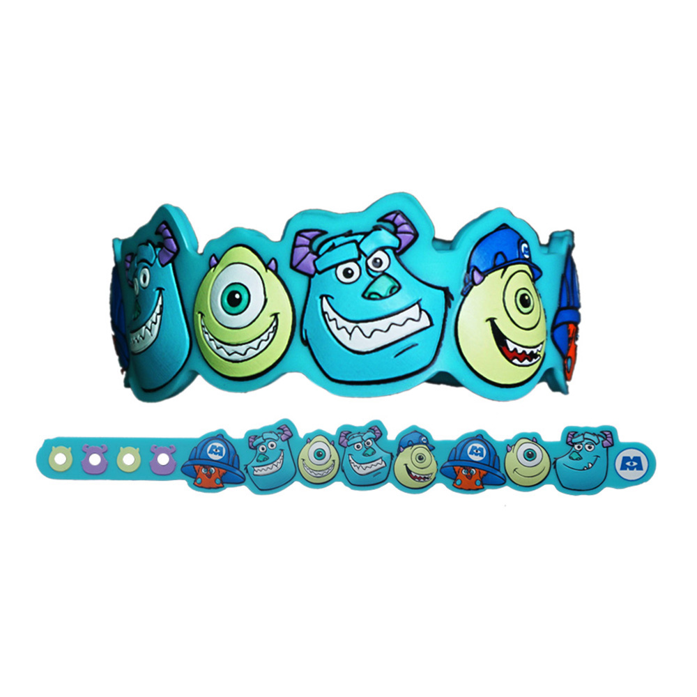 Kids favourite micky customize soft silicone bracelet wristband