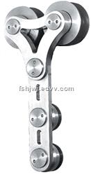 new patent heavy duty sliding barn door track and rollers