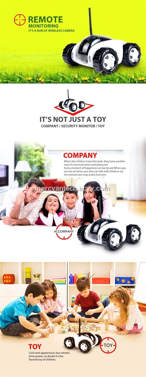P2P Wireless IP Camera wifi video toy car network remote control Surveillance camera