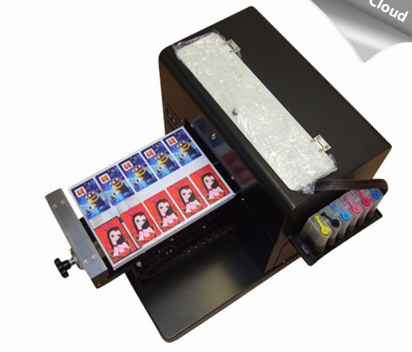 WIFI 6color leather A4 Flatbed Printer A4 uv printer