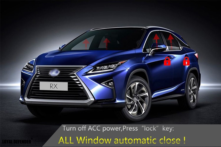 New OBD Car Auto window closer CANBUS OBD socket Auto window closing for Lexus es rx nx
