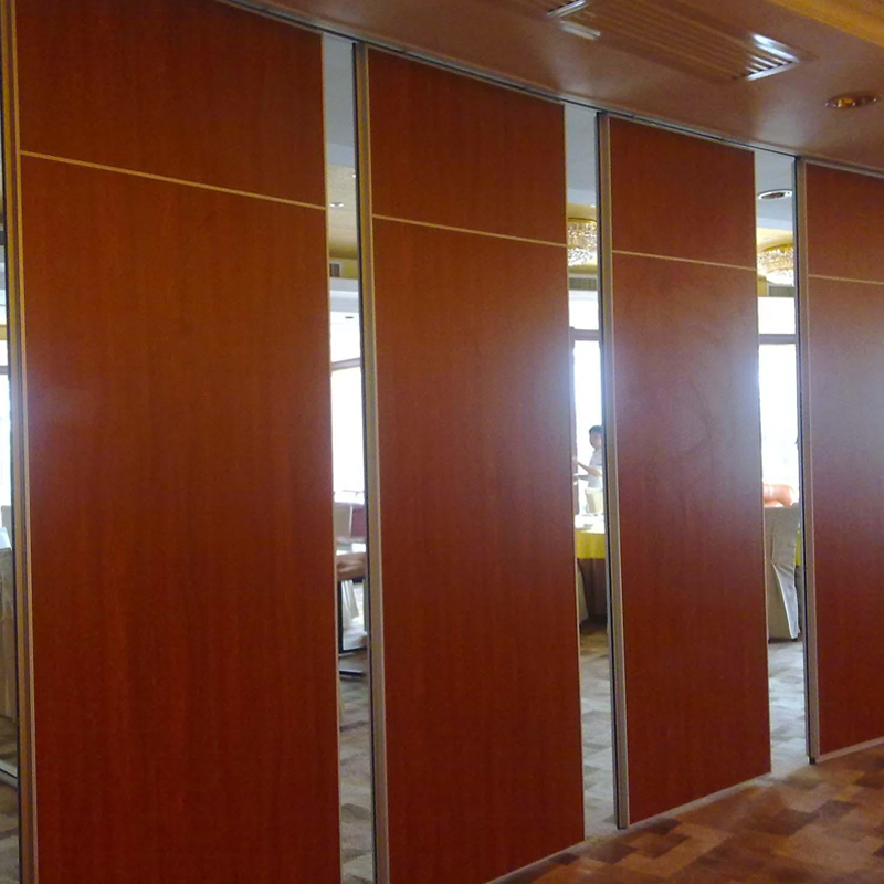 movable panel room divider partition wall sliding door for restaurant